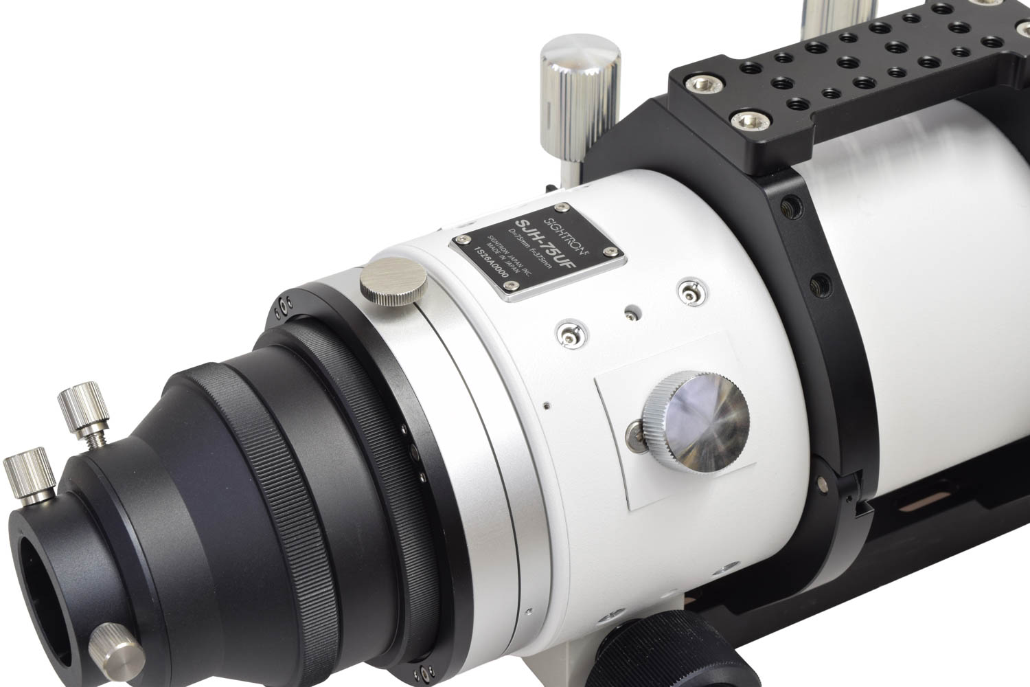 SJH-75UF tube rings and rear angle view