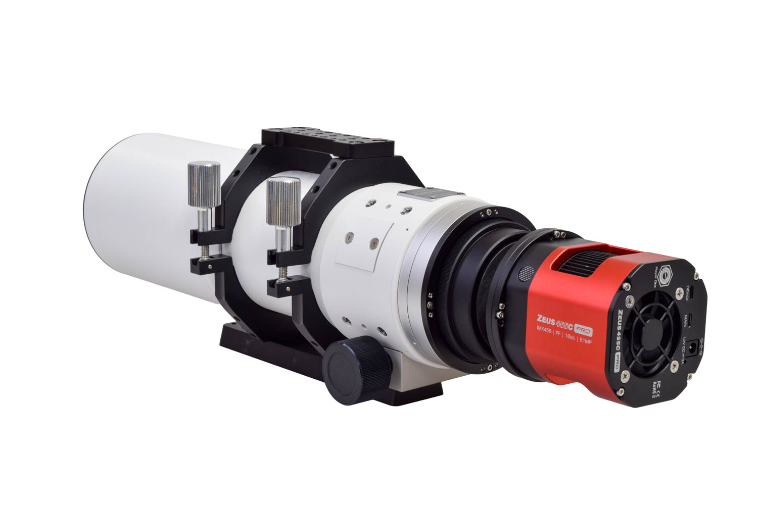 SJH-75UF with astronomical CMOS camera