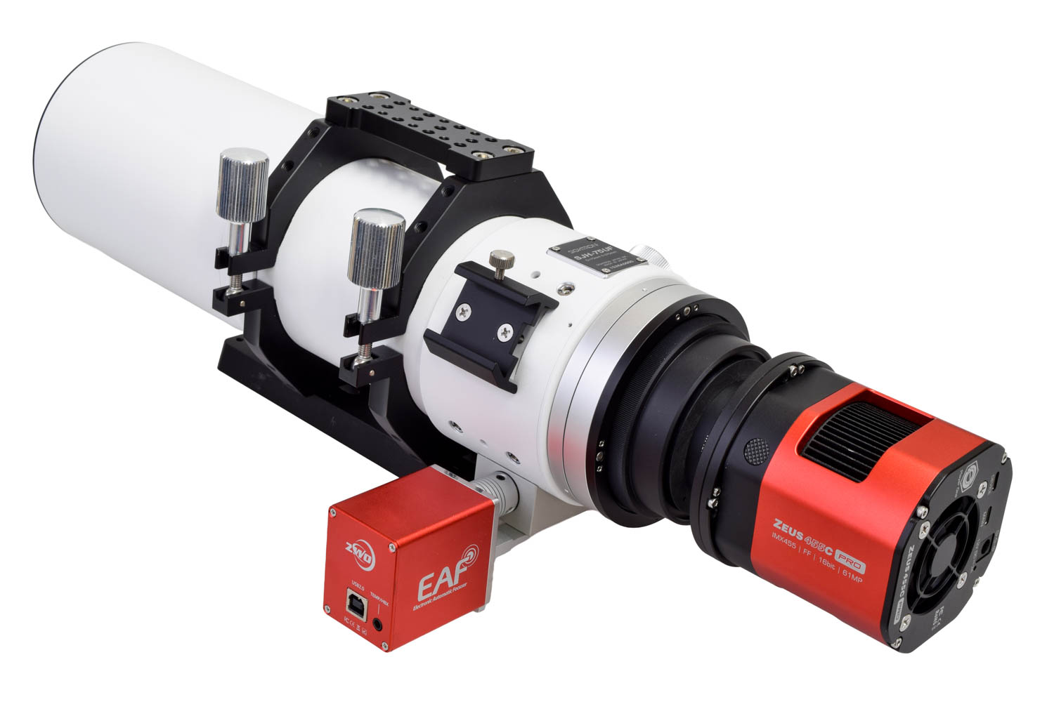 SJH-75UF with imaging system attached (rear view)
