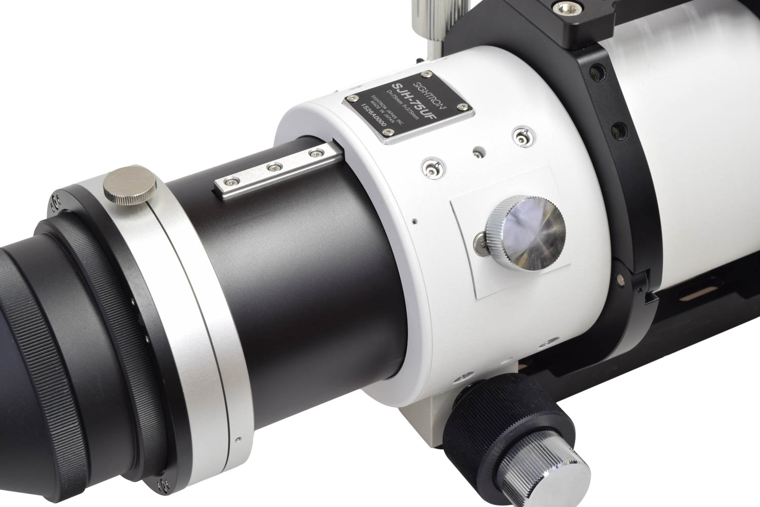 SJH-75UF rack-and-pinion dual-speed focuser